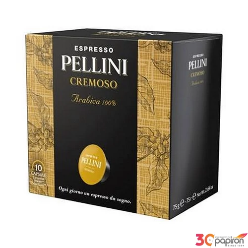 Kávékapszula Dolce Gusto kompatibilis 10db, PELLINI Cremoso
