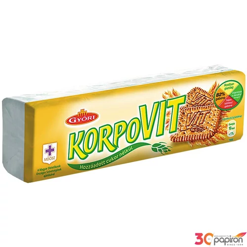 Keksz GYŐRI 1 csomag Korpovit 200g