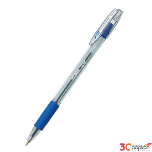 Toll Zebra Z-1 kék kupakos golyóstoll 0,7mm