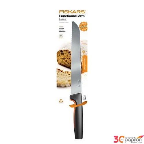 Kenyélrvágókés 21cm FISKARS Functional Form fekete