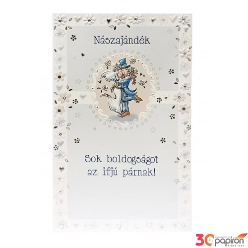 Képeslap 7 ARGUS 13-6146 Nászajándék,Sok boldogságot az i 