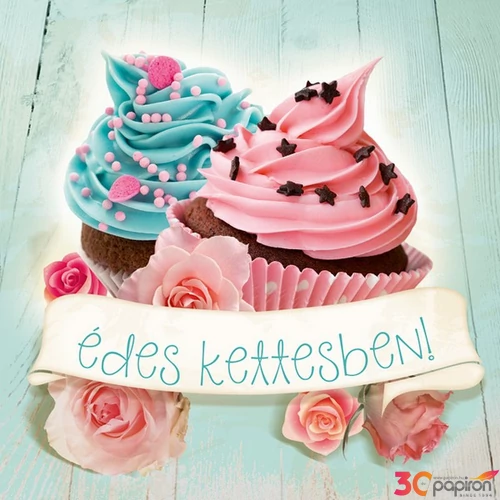 Képeslap borítékos négyzet prégelt szerelem kollekció 16