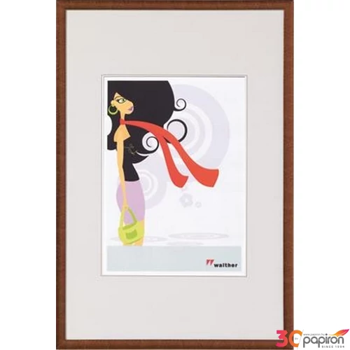 Képkeret 20x30cm New Lifestyle bronz műanyag álló/fekvő képkeret 690-KV030J
