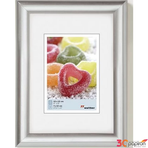 Képkeret 20x30cm Trendstyle ezüst, műanyag keret KP030S