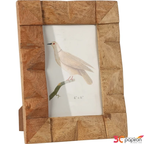 Képkeret fa 16x21cm '24 bambuszfából natur színű kpm
