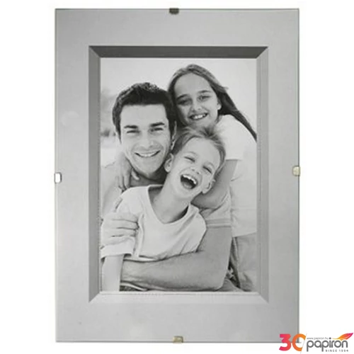 Képkeret 10x15cm clipes üveggel üvegképkeret klippes képkeret