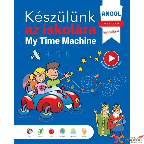 Készségfejlesztő gyermekeknek Készüljünk az iskolára - angolul