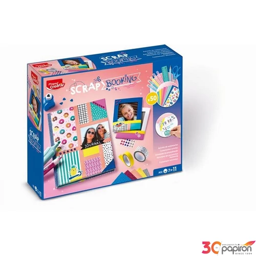 Készségfejlesztő készlet Maped Kreatív Scrapbooking Készlet, 50 Darabos Maped Creativ Scrapbooking Set