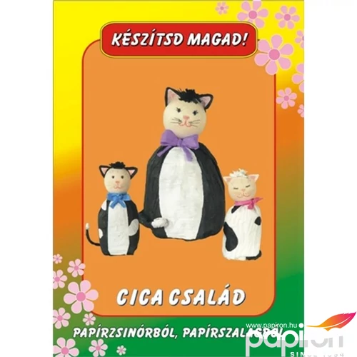 Kézműves csomag Cicacsalád 