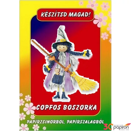 Kézműves csomag Copfos boszorka