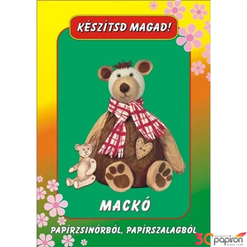 Kézműves csomag Mackó