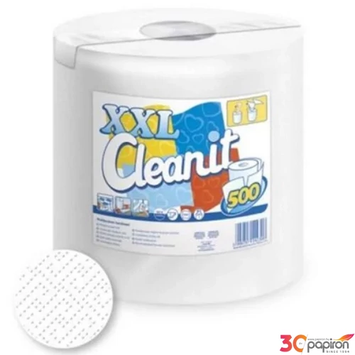 Kéztörlő papír 2 rétegű 500 lapos, Cleanit XXL 500 Lucart