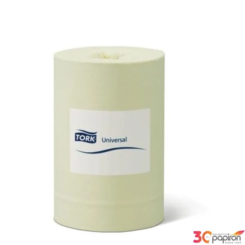 Kéztörlő hengeres M1 Tork Universal 310 Mini sárga 115m 1rétegű M1 rendszerhez 11tek/cs 120144