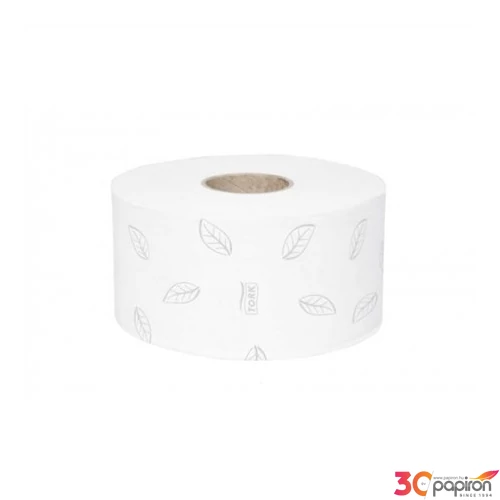 Toalettpapír 2rétegű Tork Mini 19cmátmérő fehér 2rétegű 19cm T2 rendszer 120280