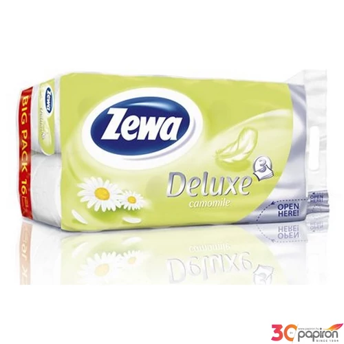 Toalettpapír 3rétegű Zewa 16 tekercses Deluxe kamilla KHHZ22