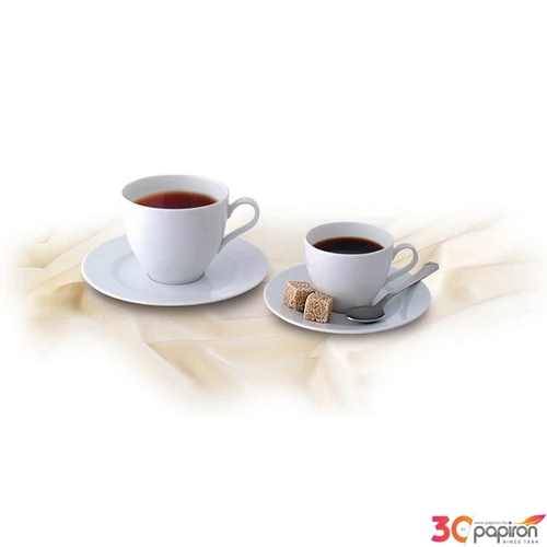 Kerámia Rotberg mokkáskészlet 10cl Basic fehér
