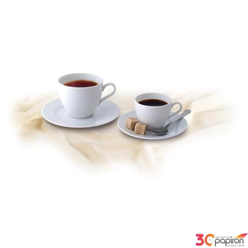 Kerámia Kerámia Rotberg készle Kávés pohár 20cl 6db/készlet Basic fehér porcelán