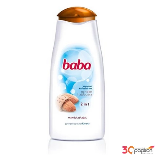 Hajsampon Baba 2in1 400ml mandula 0