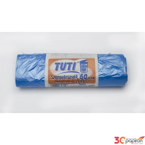 Szemeteszsák 60l Tuti 20db/csomag KHT193