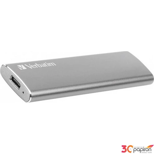 Kölső memória SSD 120GB VERBATIM Vx500, USB3.1 szürke Adattárolók VERBATIM 47441