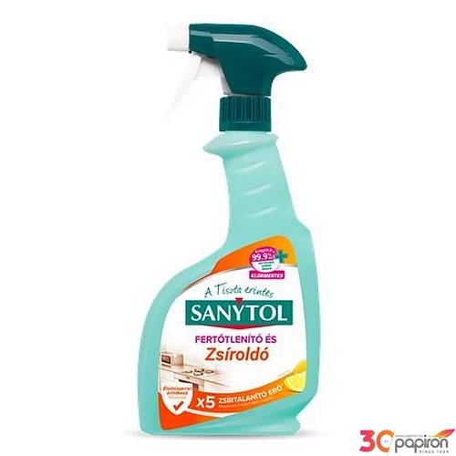 Konyhai fertőtlenítő- és zsíroldó spray 500ml SANYTOL
