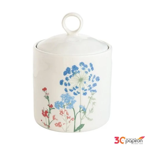 Konyhai tároló Porcelán 10,5x15,5cm, Mille Fleurs Blue