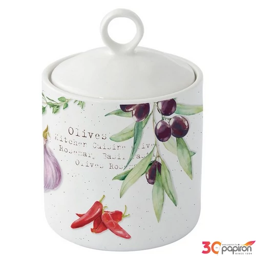 Konyhai tároló Porcelán 9x13cm,Home
