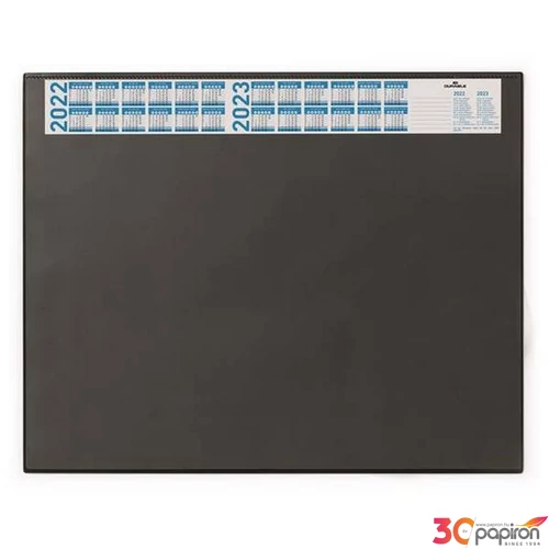 Könyökalátét Durable 65x52 cm, éves kalendárral, áttetsző DB720400