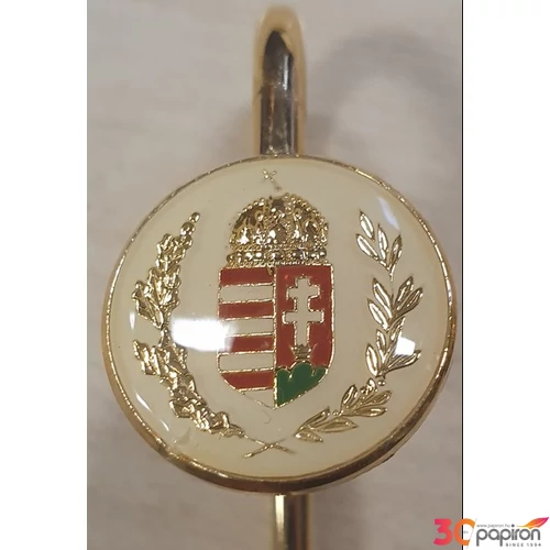 Könyvjelző arany magyar címeres 