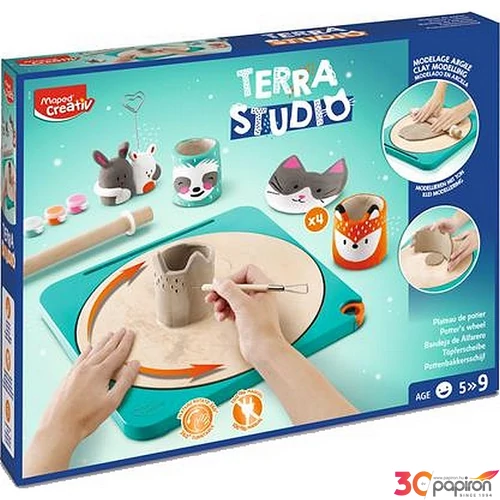 Korongozó készlet MAPED CREATIV "Terra Studio"