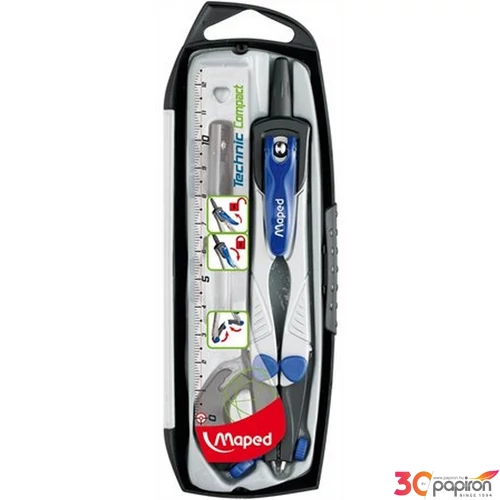 Körző készlet Maped 4 darabos, Technic Compact IMA538700
