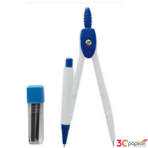 Körző School Art készlet 11cm ironbeles 0,5mm pótheggyel műanyag tartóban, iskolaszezonos termék