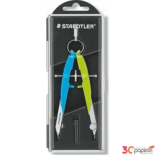 Körző Staedler Mars Comfort Neon precíziós beállítás neon kék/zöld Írószerek Staedler 556 00-N1
