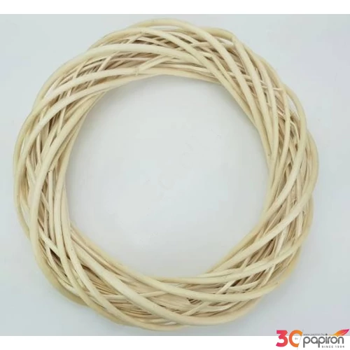 Koszorú vesszőből 35cm natúr