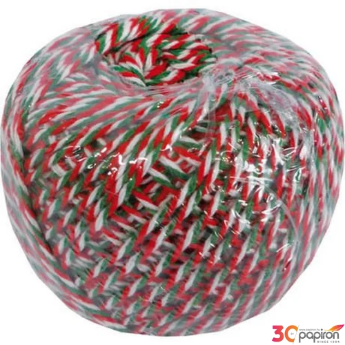 Kötöző zsinór nemzeti színű 50g Zsinegek