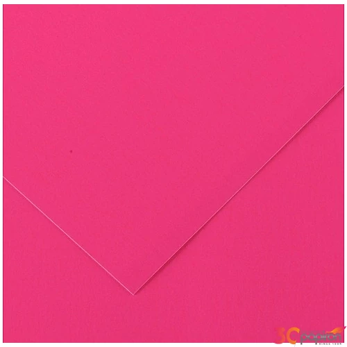 Kreatív papír 50x65 Canson Vivaldi 250g 43 neon pink 