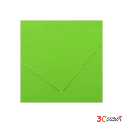 Kreatív papír 50x70 Canson Vivaldi 240g -43-neon zöld 1oldalú