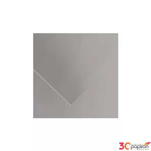 Kreatív papír 50x70 Canson Vivaldi 280g -40-ezüst 1oldalú