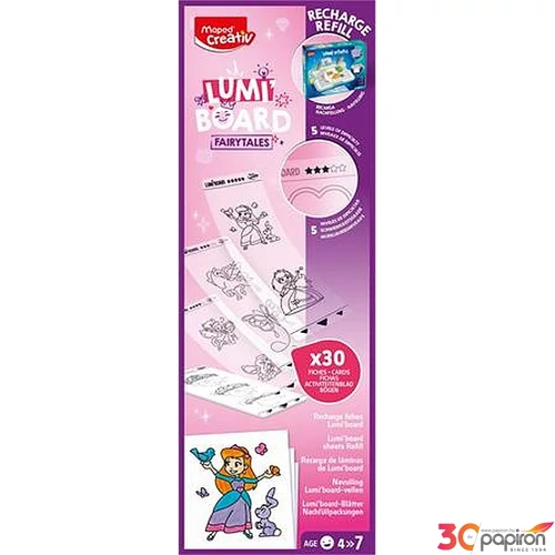 Kreatív rajzkészlet MAPED CREATIV "Lumi Board", tündérmese k