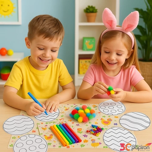 Kreatív szett tavaszi Kézműves hobby szett kpmhu '25