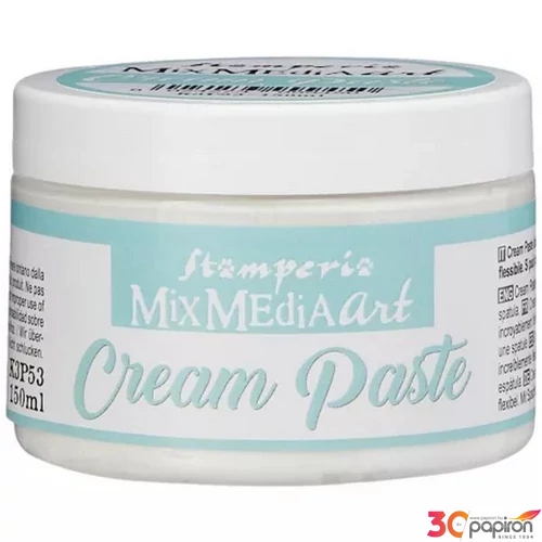 Krém paszta Pentart 150ml,fehér