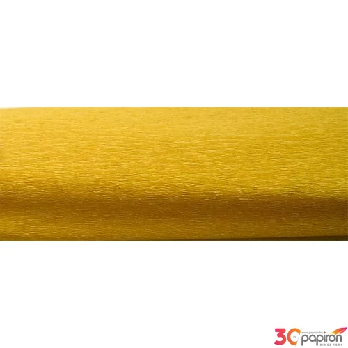 Krepp papír 50x200cm aranysárga Victoria