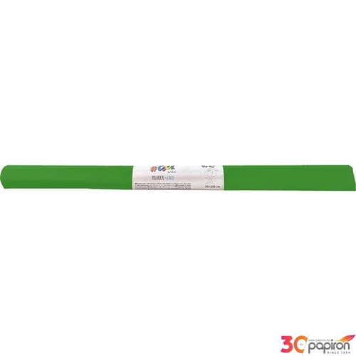 Krepp papír 50x200cm COOL BY VICTORIA, fűzöld HPRV0027