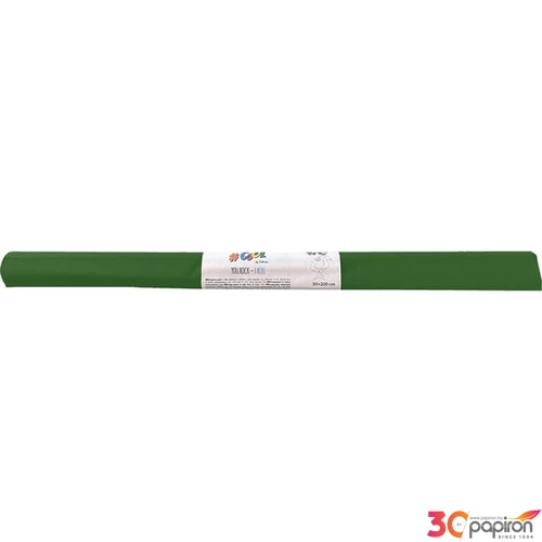 Krepp papír 50x200cm COOL BY VICTORIA, sötétzöld HPRV0035