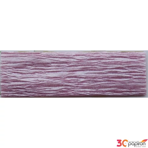 Krepp papír 50x200cm gyöngyház lilásrózsaszín Victoria HPRV00139