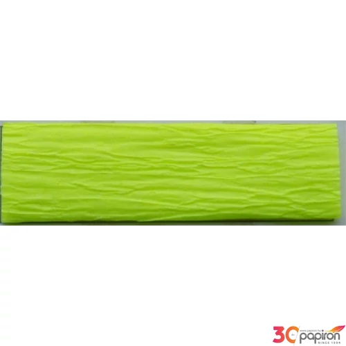 Krepp papír 50x200cm neon sárga Victoria HPRV00132