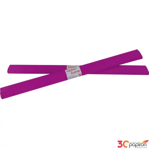 Krepp papír 50x200cm Rózsavörös