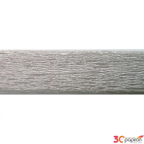 Krepp papír 50x200cm ezüst, Victoria HPRV00128