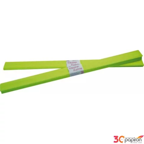 Krepp papír neon sárga 50x200cm