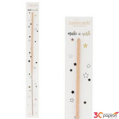 Party banner Rosegold csillagszóró-30cm -es